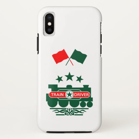 列車の運転手 Case-Mate iPhoneケース (裏面)