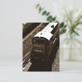 列車の郵便はがき ポストカード (スタンド正面)