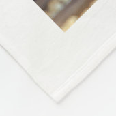 列車の鋲 フリースブランケット (角)