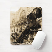 列車の難破船モンパルナス， 22 1895 10月 マウスパッド (マウス)