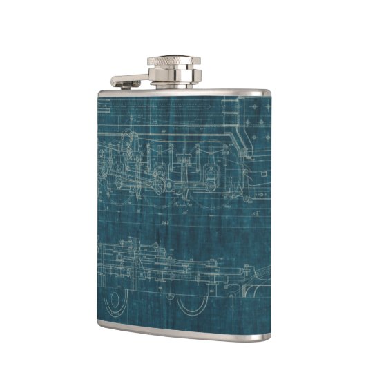 列車の青写真I フラスク (左)