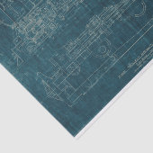 列車の青写真I 薄葉紙 (詳細)