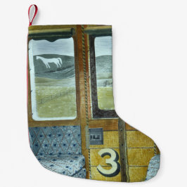 列車の風景(Eric Ravilious) スモールクリスマスストッキング