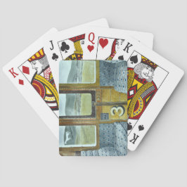 列車の風景(Eric Ravilious) トランプ