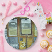 列車の風景(Eric Ravilious) ペーパープレート (パーティー)