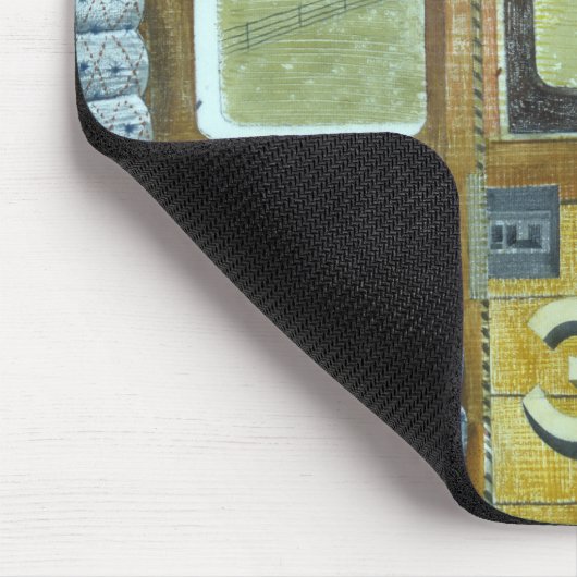 列車の風景(Eric Ravilious) マウスパッド (コーナー)