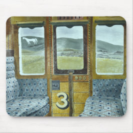列車の風景(Eric Ravilious) マウスパッド