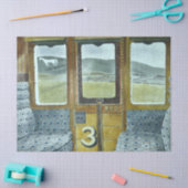 列車の風景(Eric Ravilious) 薄葉紙 (クラフト)