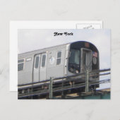 列車はがき ポストカード (正面/裏面)