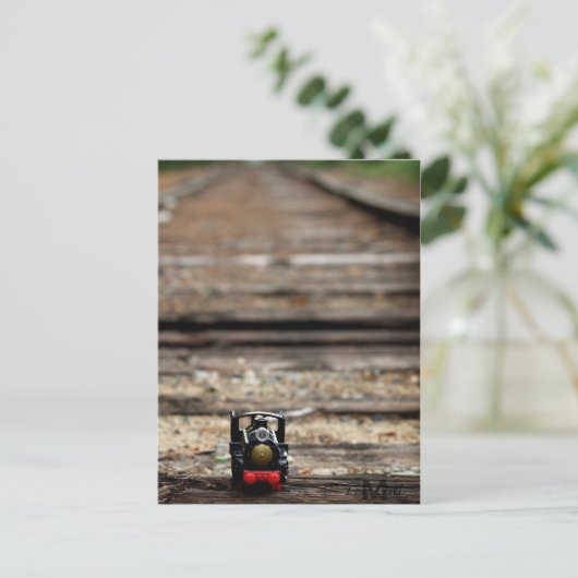 列車はがき ポストカード (スタンド正面)