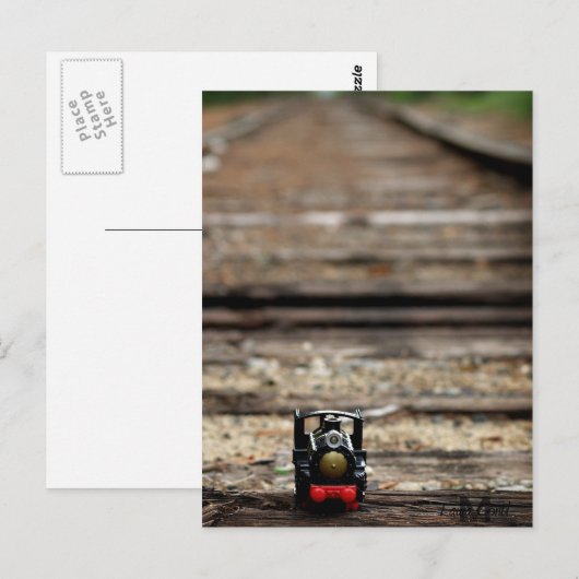 列車はがき ポストカード (正面/裏面)