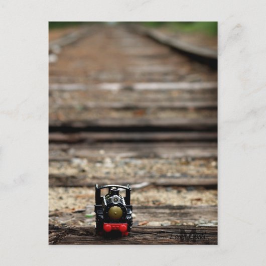 列車はがき ポストカード (正面)