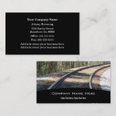 列車は名刺を追跡します 名刺 (正面/裏面)