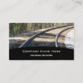 列車は名刺を追跡します 名刺 (裏面)