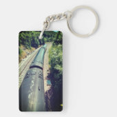 列車は、トラックで キーホルダー (裏面)