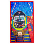 列車は、トラックの スモールペーパーバッグ (裏面)