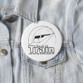 列車を止めてください 缶バッジ (インサイチュ)