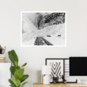 列車アバランシェアラスカ1916 ポスター (ホームオフィス)