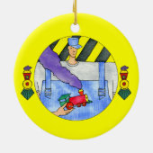 列車エンジニア セラミックオーナメント (裏面)