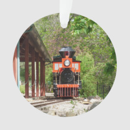 列車エンジンのオーナメント オーナメント