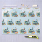 列車エンジンボーイ誕生日 薄葉紙 (クラフト)