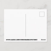 列車エンジン ポストカード (裏面)