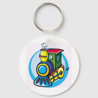 列車カラフル キーホルダー