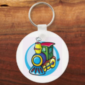列車カラフル キーホルダー (正面)