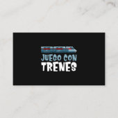 列車セット機関車ワゴンスケッチ 名刺 (正面)