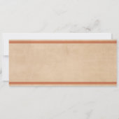 列車チケット搭乗パス子供の誕生日 招待状 (裏面)