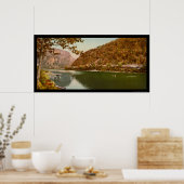 列車デラウェアの水のギャップ1900 ポスター (キッチン)