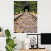 列車トンネル ポスター (ホームオフィス)