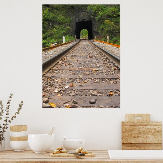 列車トンネル ポスター (キッチン)