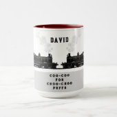 列車パーソナライズされたの恋人 マグカップ (中央)