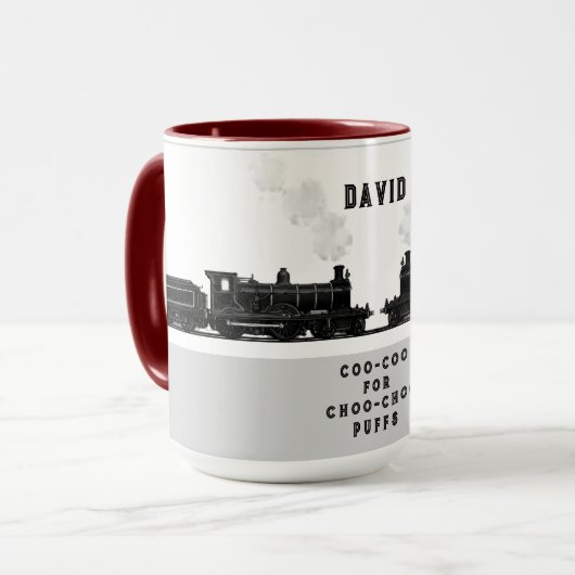 列車パーソナライズされたの恋人 マグカップ (正面左)