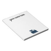 列車パーソナライズされた文房具メモ帳子供へ ノートパッド (アングル)