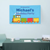 列車パーソナライズされた 横断幕 (トレードショー)