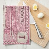 列車フェリーPEIキッチンタオル キッチンタオル (四つ折り)