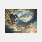 列車フリースブランケット フリースブランケット (正面(横))