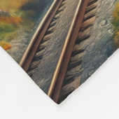 列車フリースブランケット フリースブランケット (角)