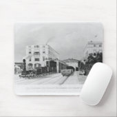 列車ベルリンポツダムの駅 マウスパッド (マウス)