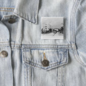 列車ベルリンポツダムの駅 缶バッジ (インサイチュ)