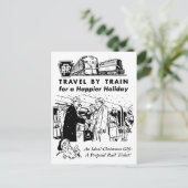 列車ペンシルバニアの鉄道郵便はがきによる旅行 ポストカード (スタンド正面)