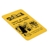 列車ペンシルバニア鉄道写真磁石で旅行 マグネット (右側)