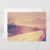 列車ヤード ポストカード (正面/裏面)