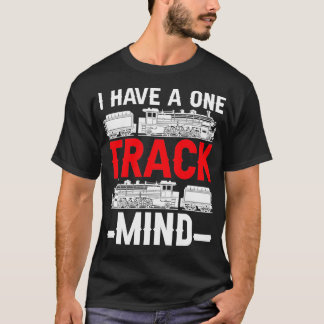 列車レトロエンジンモデル鉄道私は1つのトラを持っている Tシャツ