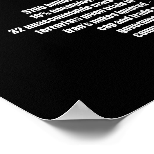 列車事故(16x20) ポスター (角)