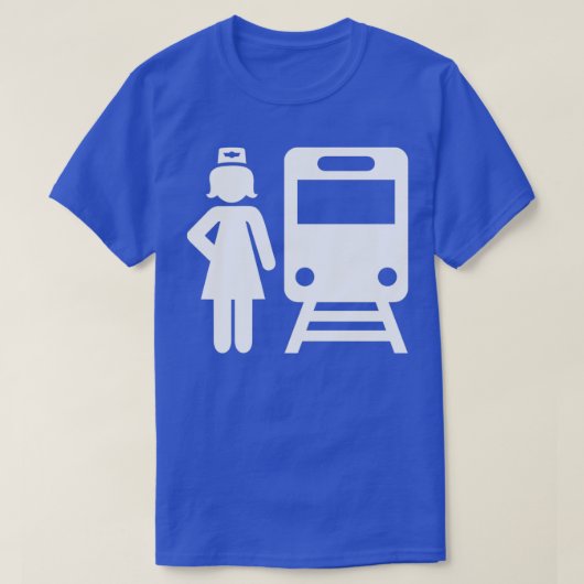 列車付き添い人7 Tシャツ (デザイン正面)