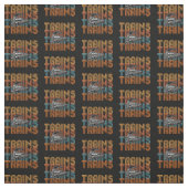 列車列車蒸気機関車 ファブリック (見本)