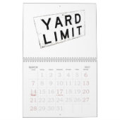 列車及び鉄道景色の壁掛けカレンダー カレンダー (3月 2027)